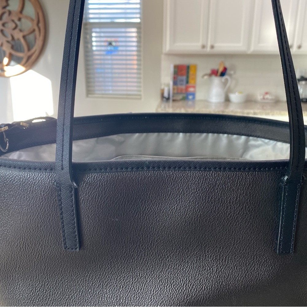 Kate Spade Black and Pink Swan Tote Bag - Picture 6 of 15